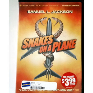 Snakes on a Plane DVD (2006) - Samuel L. Jackson - New Line Platinum Series